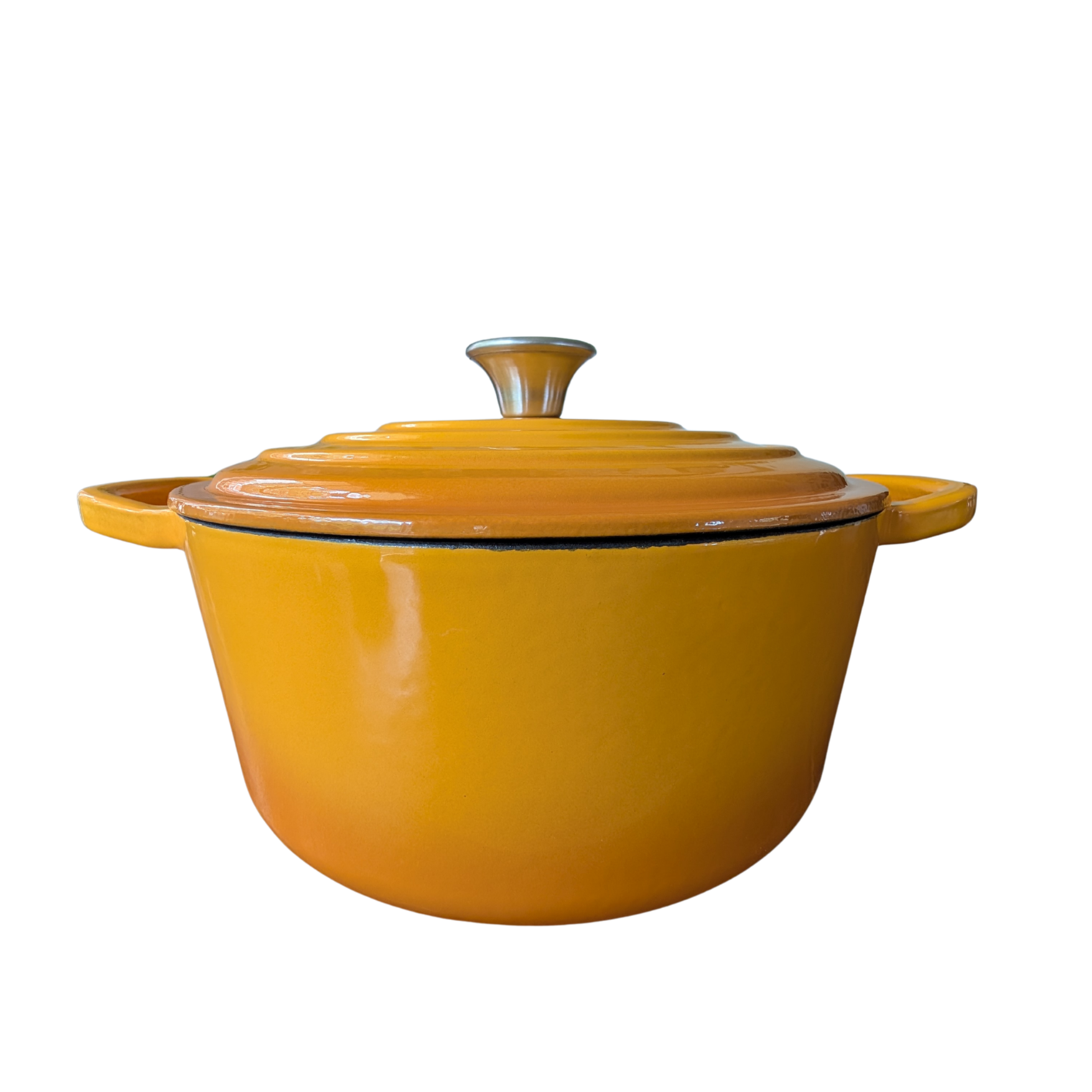 4L Cast Iron Dutch Oven (Yellow)