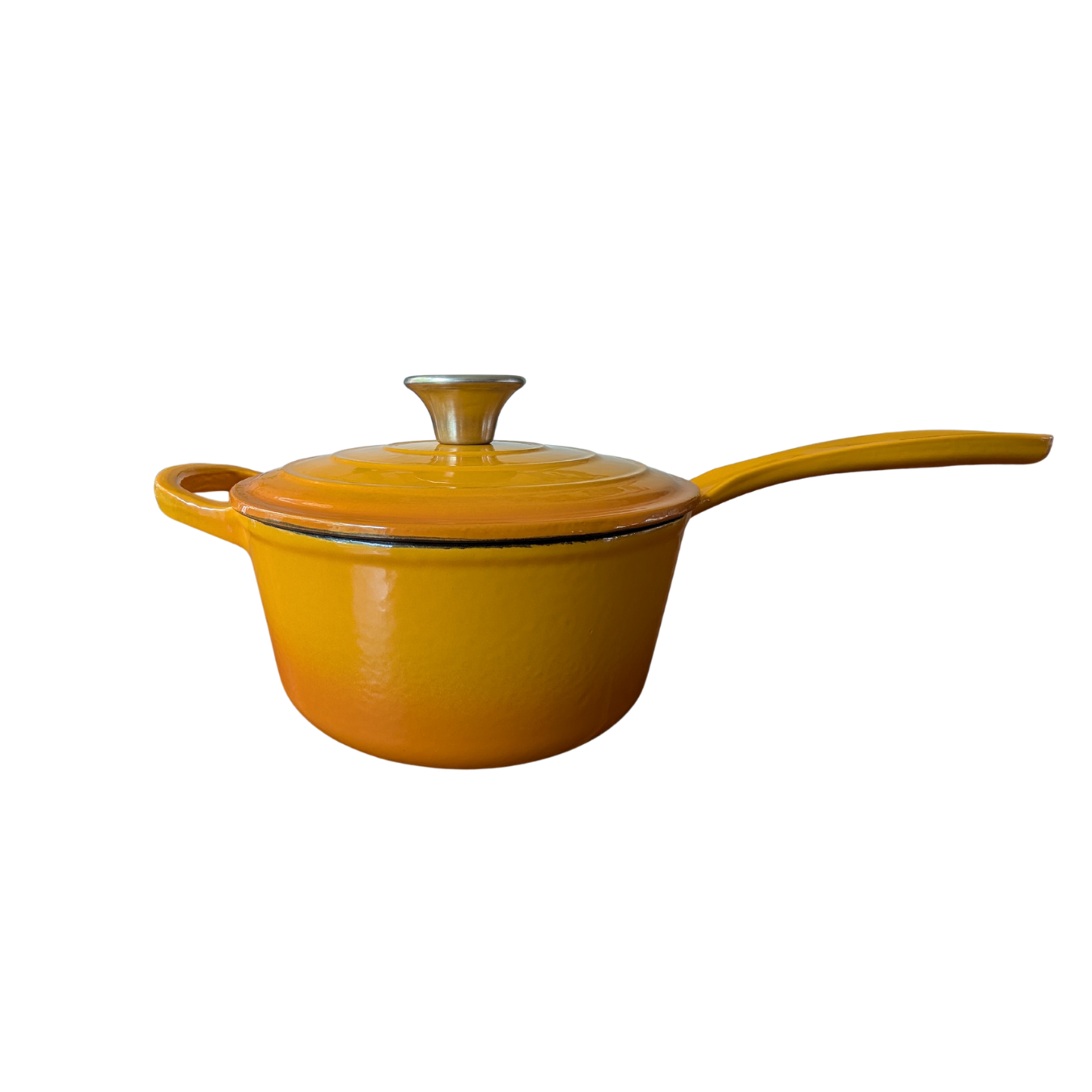 1.85L Cast Iron Pot (Yellow)