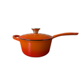 1.85L Cast Iron Pot (Orange)