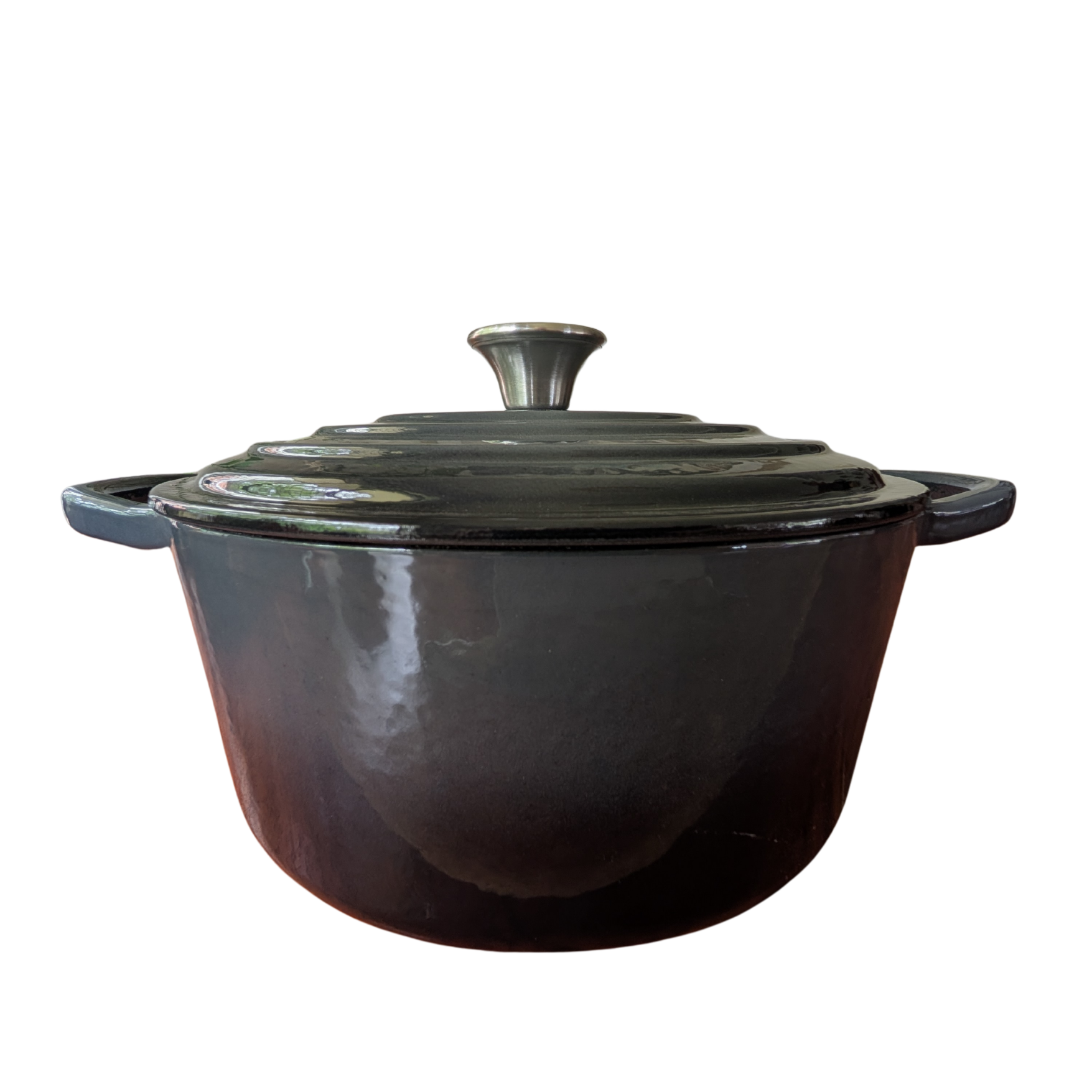 4L Cast Iron Dutch Oven (Grey)