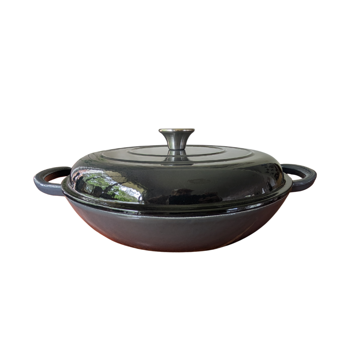 30cm Cast Iron Seafood Pot (Grey)